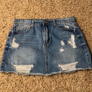 Jean Skirt